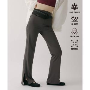 パンツ 「MOTION」ローサポートハイライズフレアパンツ レディース