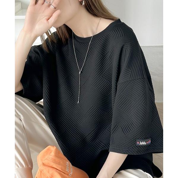 「Java」 長袖カットソー X-LARGE ブラック レディース