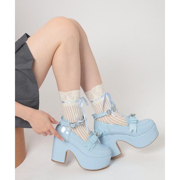 「cs T&amp;P」 パンプス L ブルー レディース