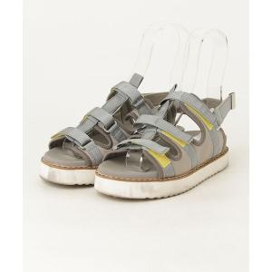 「tsumori chisato WALK」 フラットサンダル S グレー レディース
