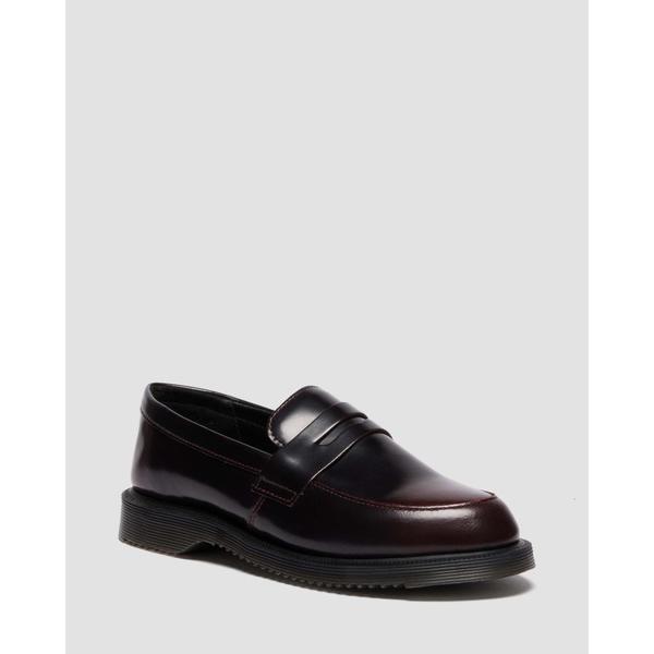 「Dr. Martens」 ローファー UK4 チェリーレッド メンズ