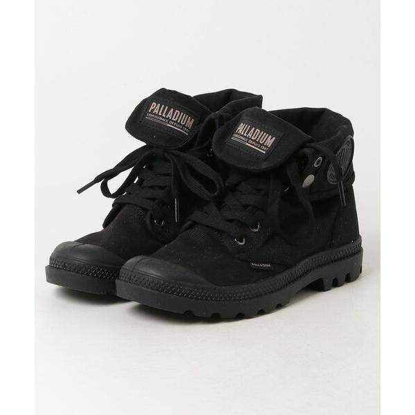 「PALLADIUM」 ハイカットスニーカー 23.0cm ブラック レディース