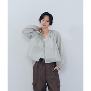 ADIEU TRISTESSE（アデュートリステス） ブラウス シャツ ピンタック