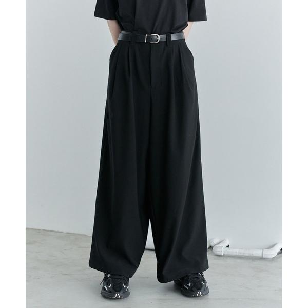 「remer」 スラックス MEDIUM ブラック メンズ
