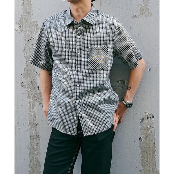 シャツ 半袖 SPANGLE SS SHIRTS メンズ