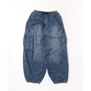 ワイドパンツ パンツ 8oz Denim Cargo Pants キッズ 子供服 男の子 女の子