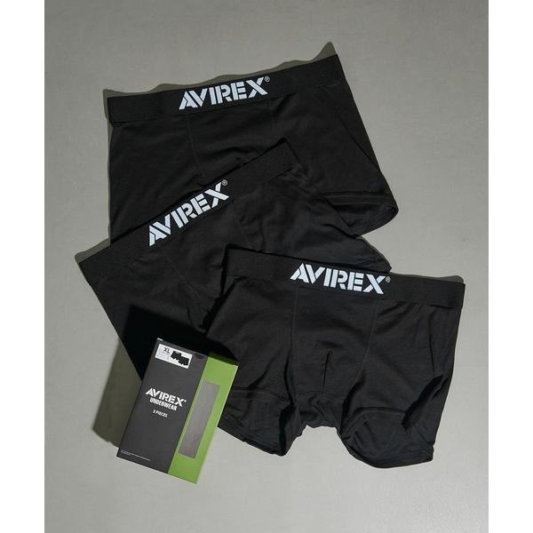 ボクサーパンツ 「AVIREX」AX BASIC 3P BOXER SHORTS ボクサーパンツ 3...