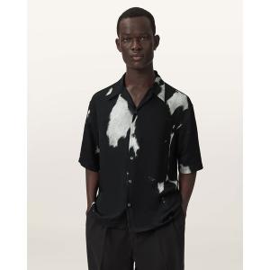 シャツ 半袖 TEMPLAR OVERSIZED SHORT SLEEVE PRINTED SHIRT | TEMPLAR オーバーサイズ 半袖 プリント シャツ メンズ