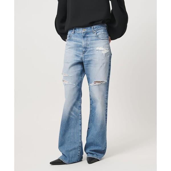 ジーンズ デニム デニムパンツ 「AEWEN MATOPH」クラッシュデニムパンツ レディース