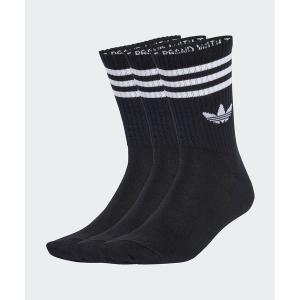 アディダス　adidas 靴下 スリーストライプス クルーソックス 3足組 靴下 / アディダスオリジナルス adidas Originals メンズ レディース