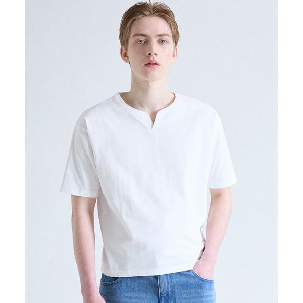 「Parts Lab.」 半袖Tシャツ M ホワイト メンズ