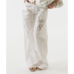 パンツ Eyelet Embroidery Pants レディース メンズ