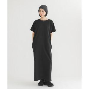 ワンピース 半袖 バックデザインカットワンピース