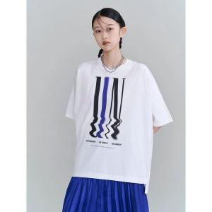 tシャツ 半袖 BLEED PAINT T-SH / ブリードペイントTシャツ レディース メンズ