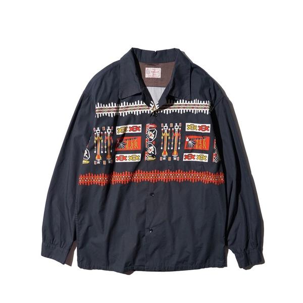シャツ TOWNCRAFT / PRINTED LOOP COLLAR SHIRT メンズ レディー...
