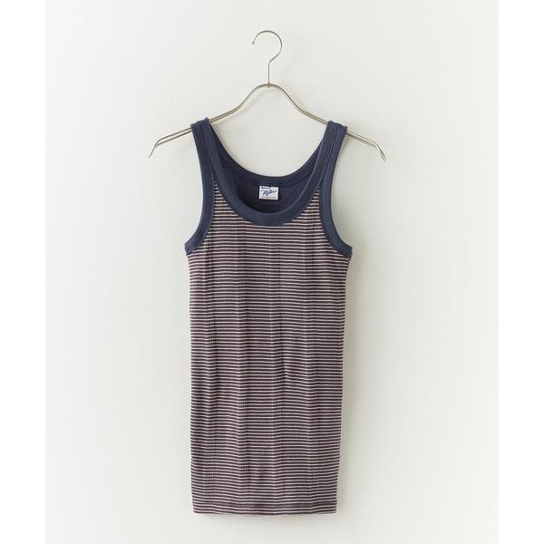 タンクトップ ノースリーブ R.P.miller/ミラー PANELRIB Cup US Tank ...