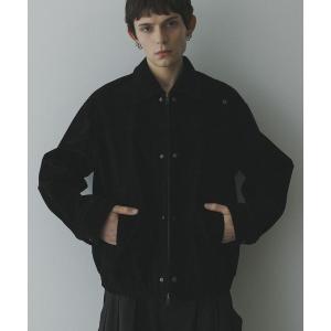 ブルゾン アウター remer 26秋冬新作 - faux nubuck dual closure jacket / フェイクヌバックジャケット メンズ レディース