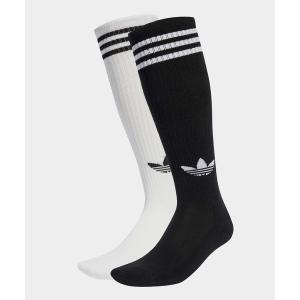 アディダス　adidas ニーハイ 靴下 スリーストライプス ニーソックス 2足組 / アディダスオリジナルス adidas Originals メンズ レディース