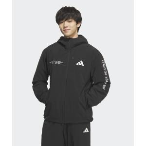 アディダス　adidas マウンテンパーカー ウインドブレーカー アディダスアダプテーション レギュラーフィット ストレッチ ウーブン フード付き フルジップ…