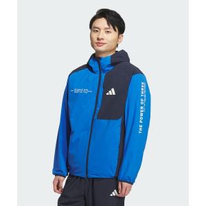 アディダス　adidas マウンテンパーカー ウインドブレーカー アディダスアダプテーション レギュラーフィット ストレッチ ウーブン フード付き フルジップ…