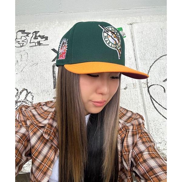 ニューエラ キャップ 帽子 メンズ ニューエラ「NEW ERA」- フロリダ・マーリンズ キャップ「...