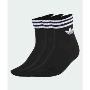アディダス　adidas くるぶし 靴下 スリーストライプス アンクルソックス 3足組 / アディダスオリジナルス adidas Originals メンズ レディース