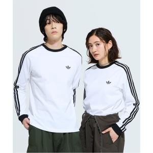 アディダス　adidas tシャツ スリーストライプス ロングスリーブ Tシャツ / ロンT / アディダスオリジナルス adidas Originals メンズ レディース