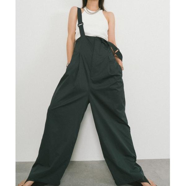 「HANNE」 オーバーオール フリー ネイビー レディース