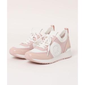 「MICHAEL KORS」 ローカットスニーカー 6.5 ピンク レディース