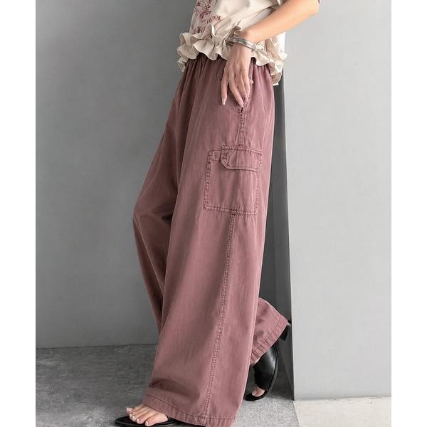 「Java」 カーゴパンツ LARGE ピンク レディース