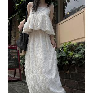 ロング スカート cocoon cut jacq...の商品画像