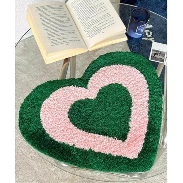 ラグ ラグマット heart design rug mat