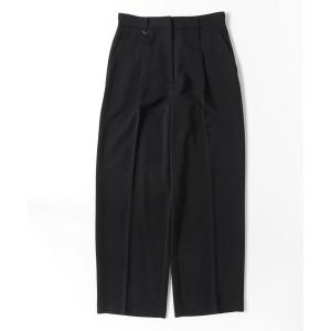 ワイドパンツ チノパン 2WAY TUCK STRAIGHT PANTS 11110-7033 レディース