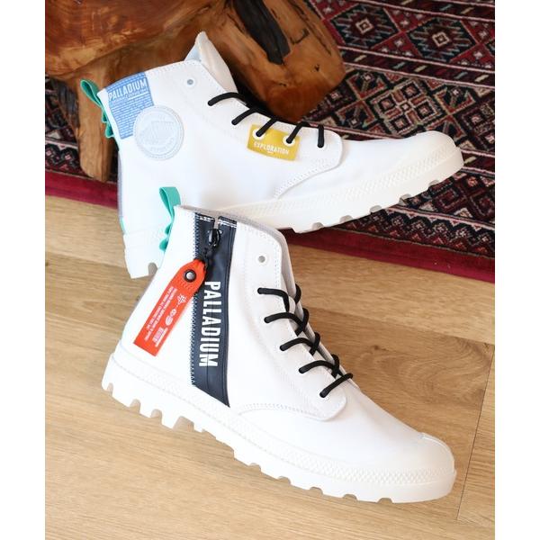 スニーカー PAMPA HI OUTZIP OVERLAB ハイカットスニーカー メンズ レディース