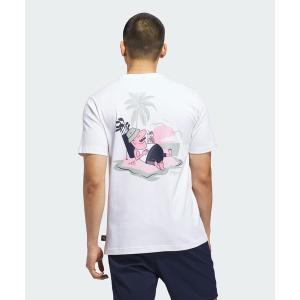 アディダス　adidas tシャツ ゴルフ チップイン パラダイス グラフィック Tシャツ「adidas Golf/アディダスゴルフ」 メンズ