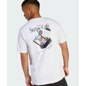 アディダス　adidas tシャツ コーヒー カフェ ドーナッツ ボックス グラフィックTシャツ / アディダス adidas メンズ