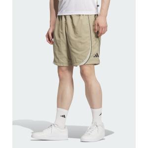 アディダス　adidas ワイドパンツ ハーフパンツ パンツ 短パン ブランド ラブ ルーズフィット ライトウーブン 8インチ ショーツ / ハーフパンツ / アディ…｜ZOZOTOWN Yahoo!店