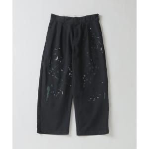 ワイドパンツ チノパン 「追加」Dickies / ディッキーズ 別注 スプラッシュ 刺繍 カーブ ワークパンツ メンズ