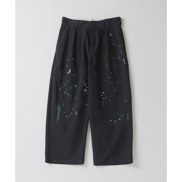 ワイドパンツ チノパン 「追加」Dickies / ディッキーズ 別注 スプラッシュ 刺繍 カーブ ...