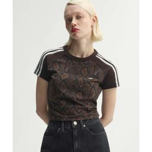 アディダス　adidas tシャツ 半袖 スネークプリント カリ Tシャツ / アディダスオリジナルス adidas Originals レディース