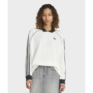 アディダス　adidas tシャツ スリーストライプス ジャカード 長袖Tシャツ / ロンT / アディダスオリジナルス adidas Originals レディース