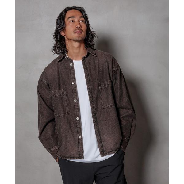 シャツ 「HEREIAM MEN」オータムMIDデニムシャツ メンズ レディース