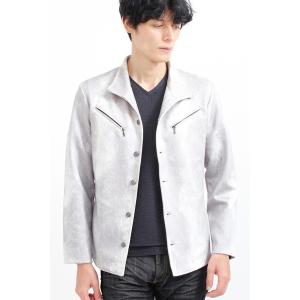 ブルゾン アウター TORNADO MART∴ネオシャツブルゾン メンズ