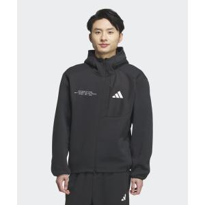 アディダス　adidas マウンテンパーカー ウインドブレーカー アディダスアダプテーション レギュラーフィット フード付きフルジップトラックトップ / ジャ…
