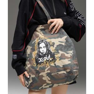 トートバッグ HAND DRAWN LOGO AND FACE TOTE BAG レディース メンズ