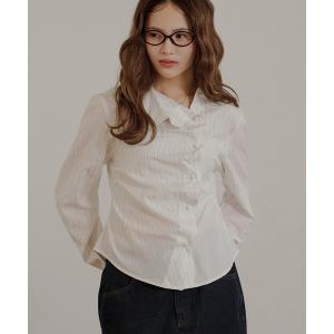 ブラウス シャツ gather design shirt blouse / ギャザーデザインブラウス レディース