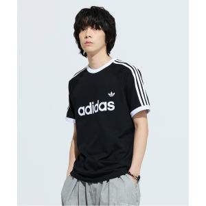 アディダス　adidas tシャツ スリーストライプス スリム リンガー Tシャツ / アディダスオリジナルス adidas Originals メンズ レディース