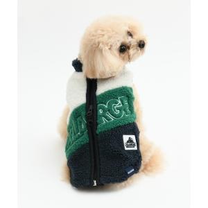 犬 服 XLARGE/ロゴボアベスト