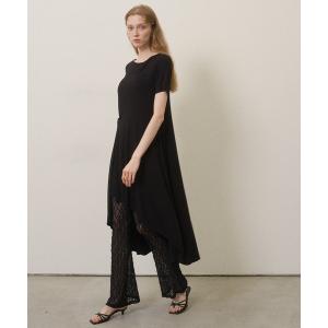 tシャツ 半袖 Wrap Covered Tunic レディース