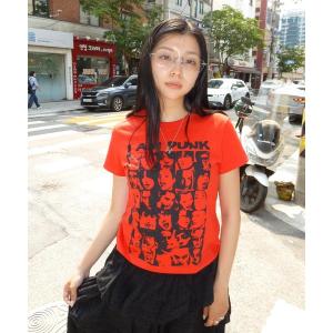 tシャツ 半袖 WEBHOUSE × Geek Office 別注 I Am Punk Angel Tee レディース